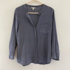 Joie | Silk Blue Blouse